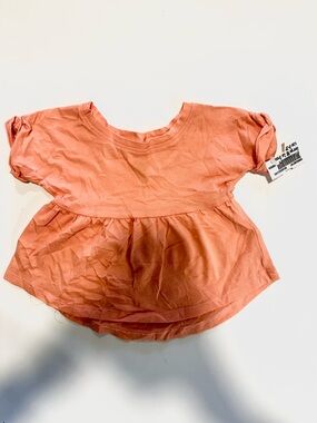 George Peach Short-Sleeve dress